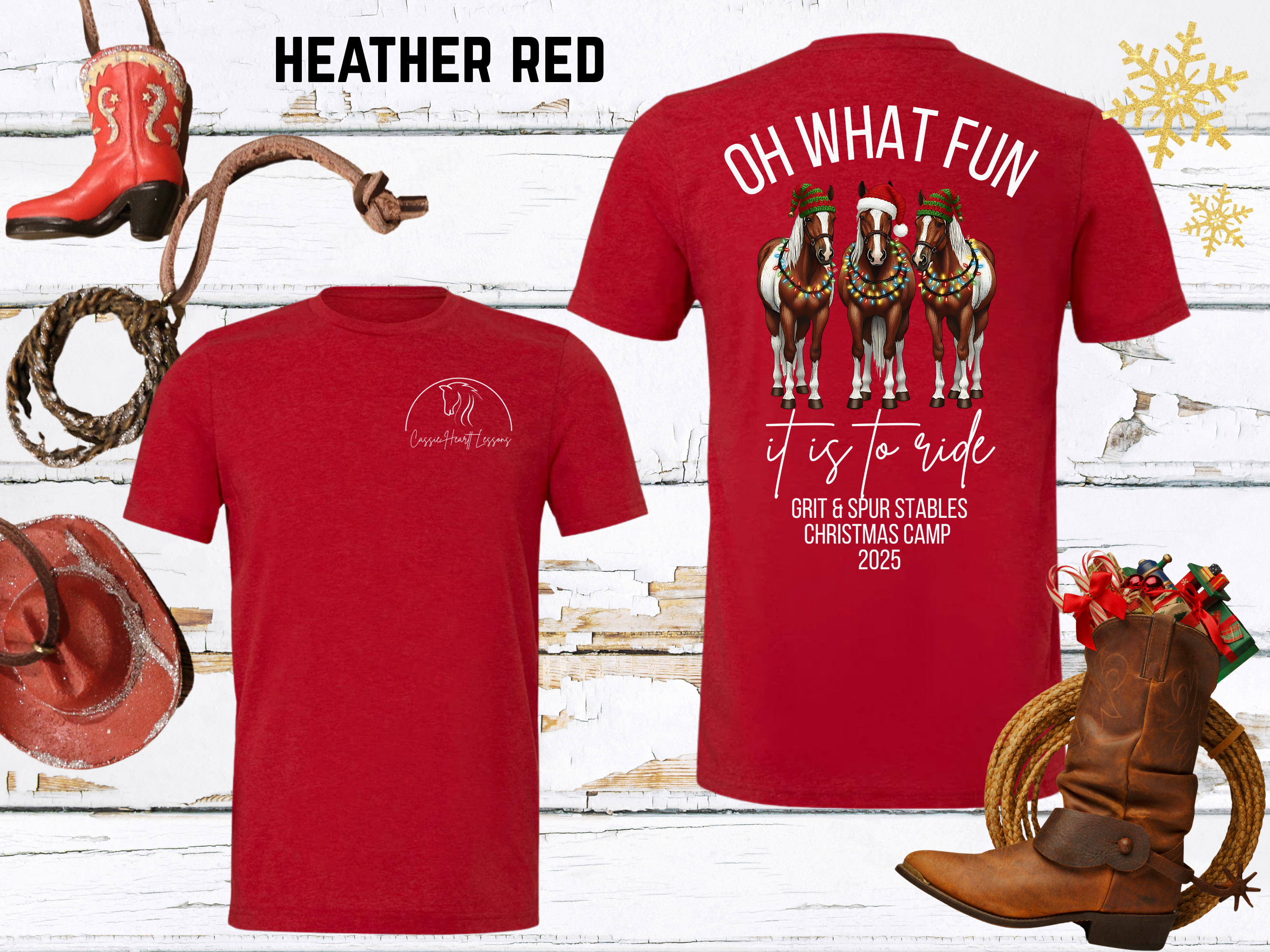 Christmas Camp Cassie Heartt Lessons