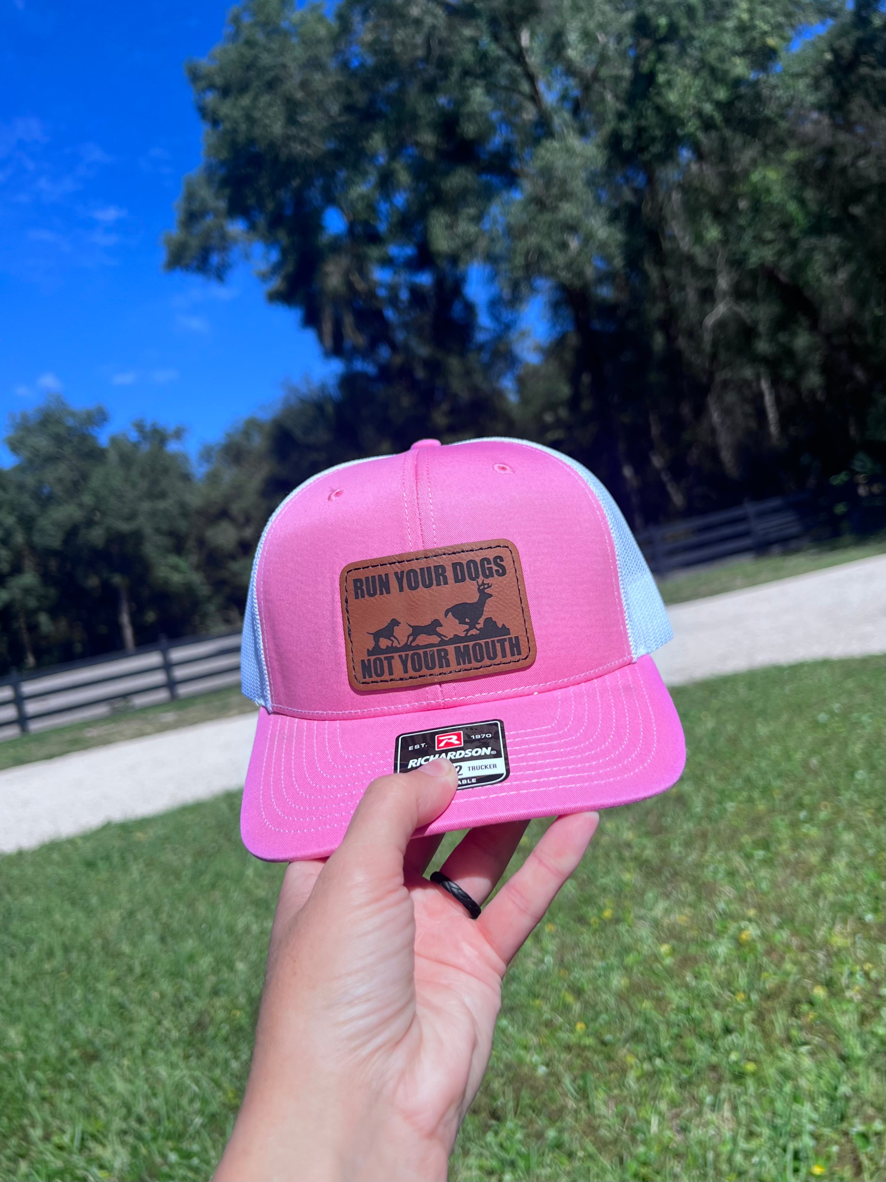 Run your dogs not your mouth hat