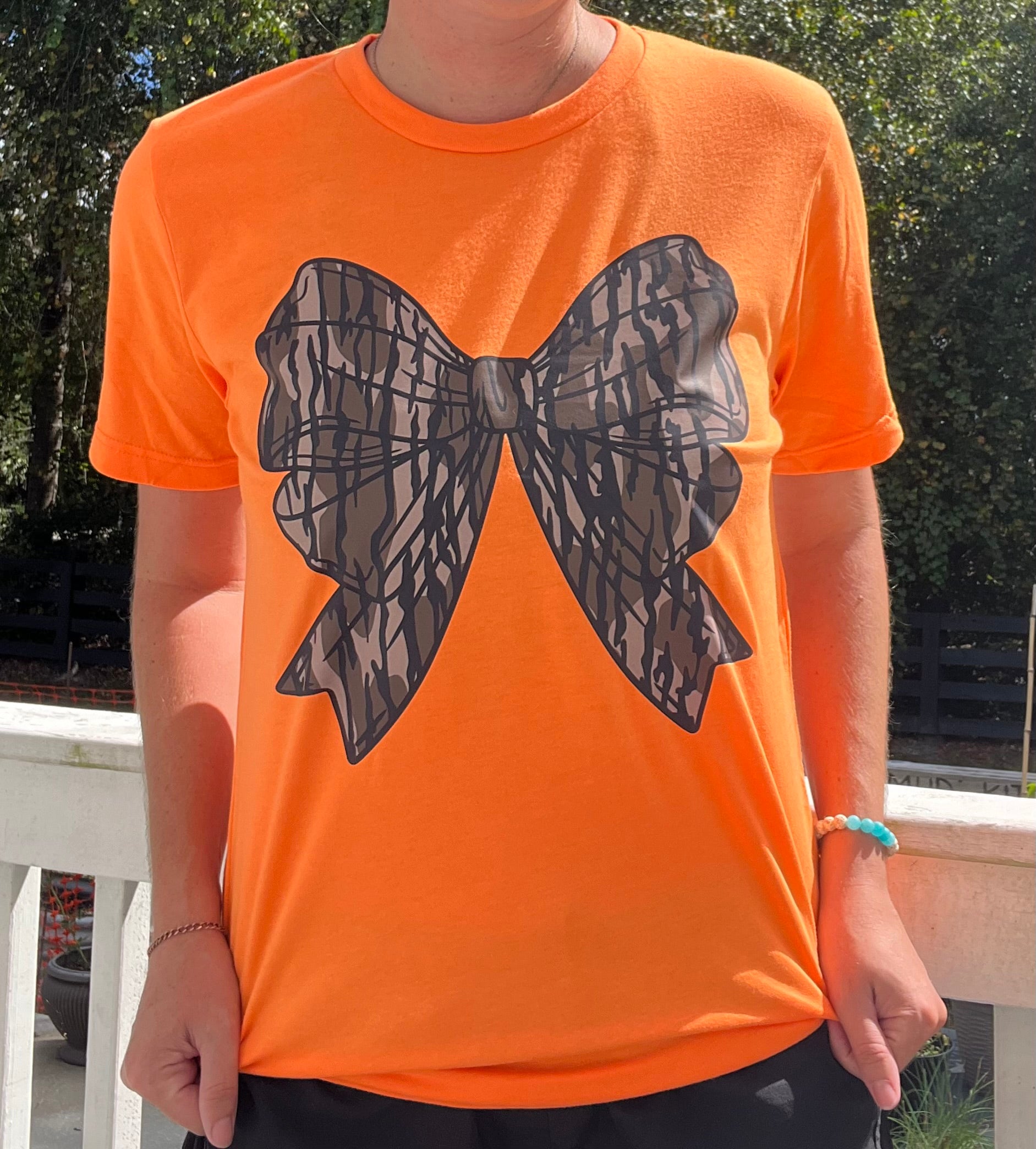Bottomland Camo Bow T-Shirt